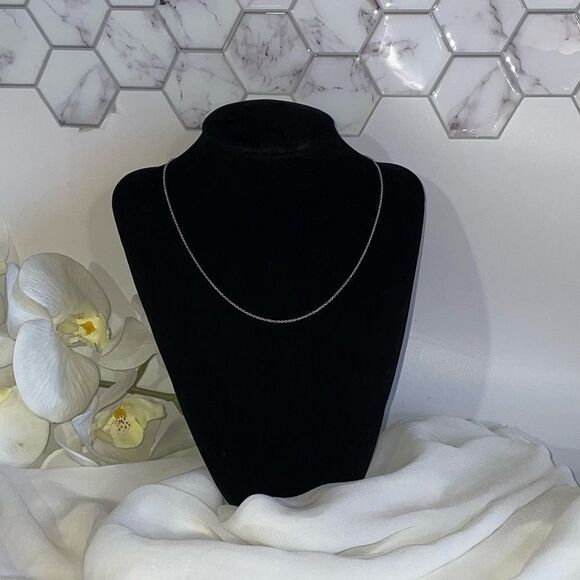 Elegant Tiffany & Co Sterling Silver Necklace - Picture 1 of 10